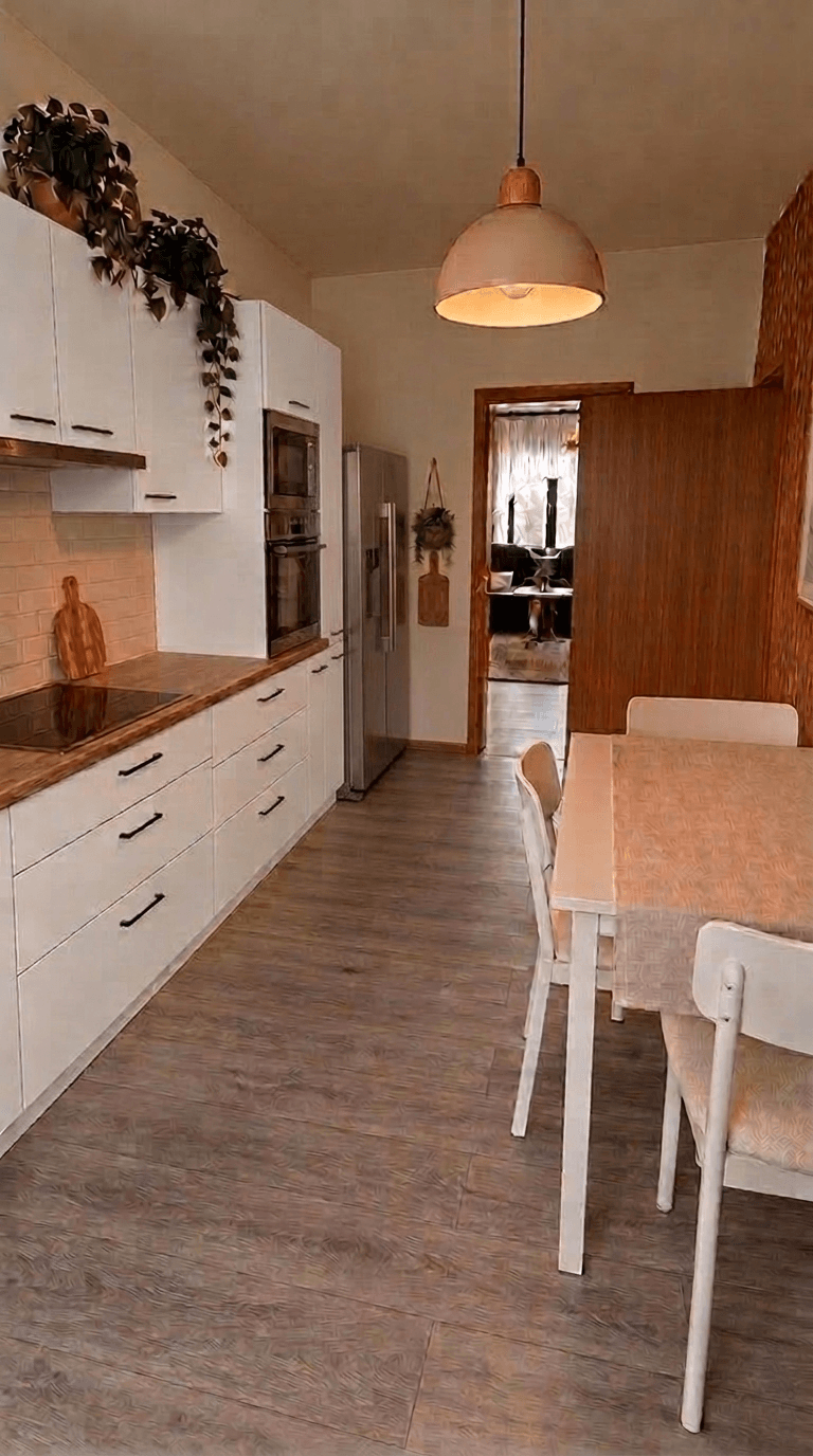 Scandinavian Kitchen design — interior photo by GenRoom AI