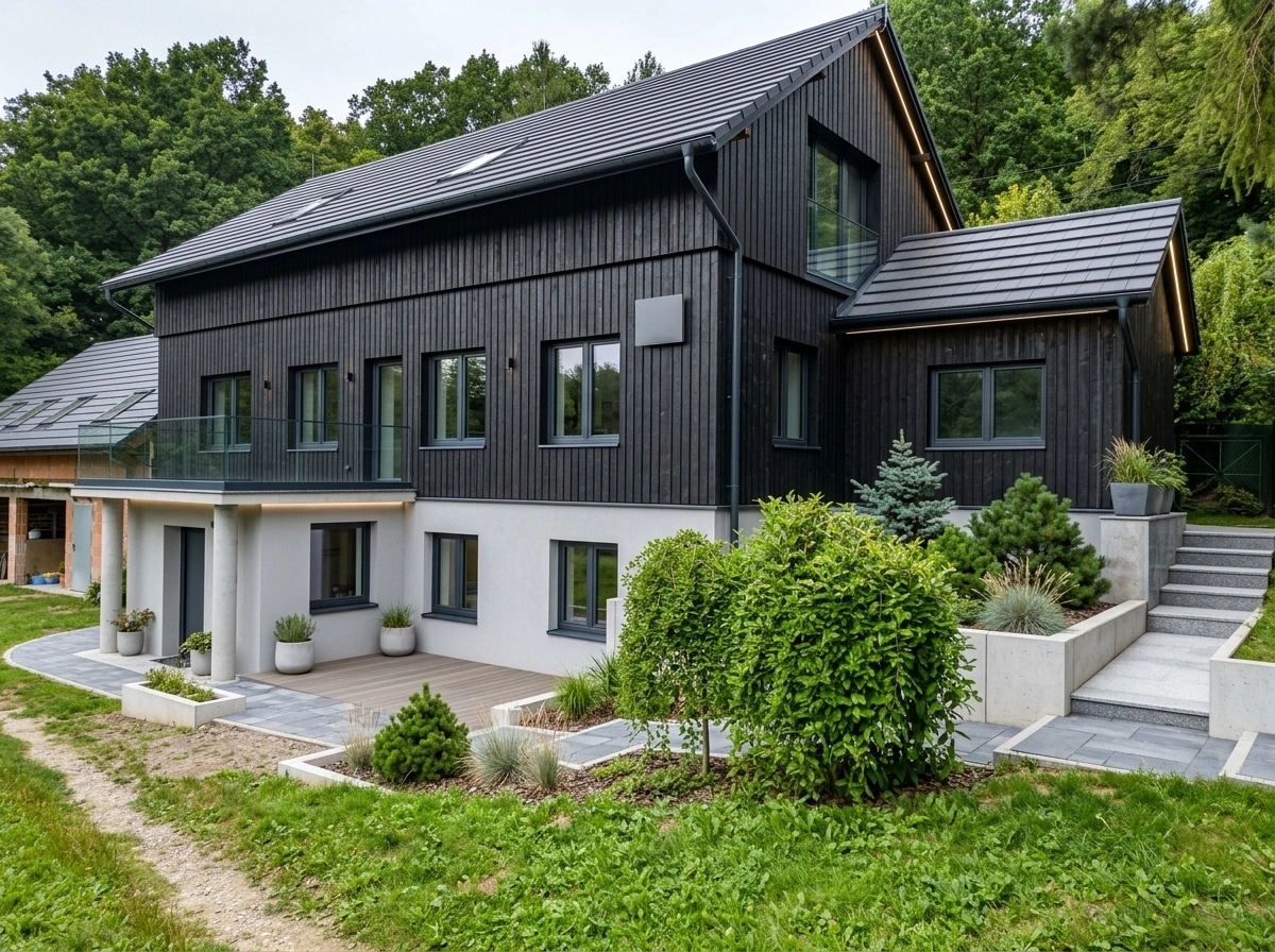 Scandinavian Facade Facade design — facade photo by GenRoom AI