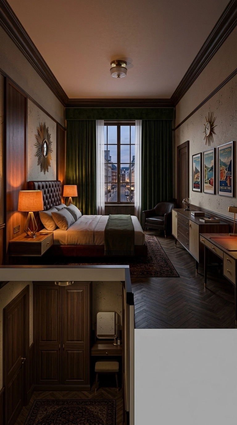 Interior design in British style — Bedroom by GenRoom AI