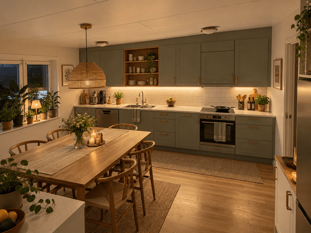Kitchen interior in no_style style — photo by GenRoom AI