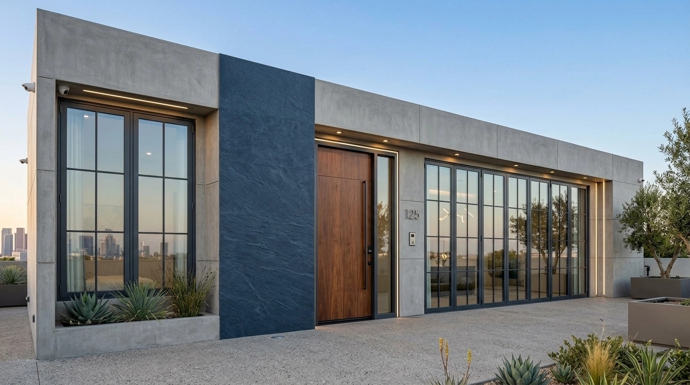 Facade design in Contemporary Facade style — Facade by GenRoom AI