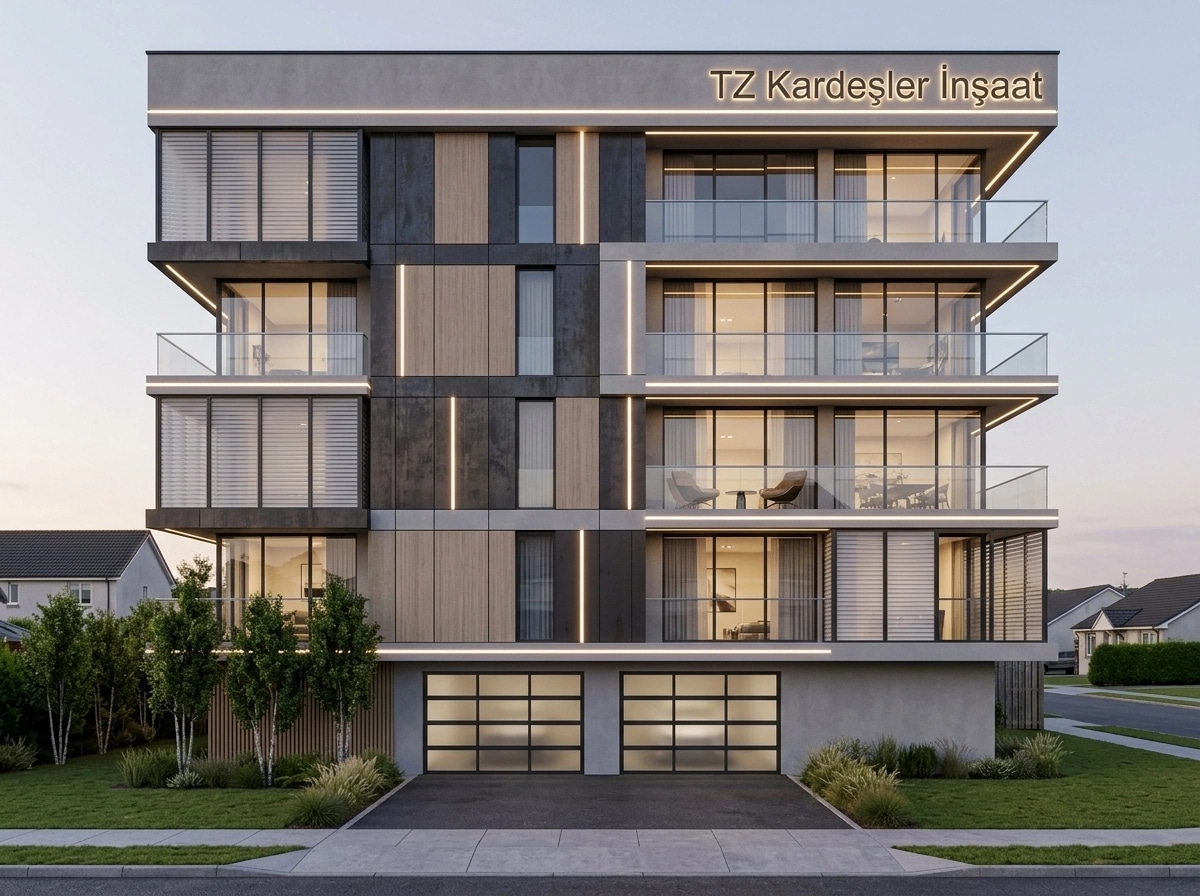 Facade design in Contemporary Facade style — Facade by GenRoom AI