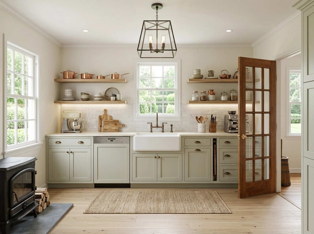 Modern Farmhouse Kitchen design — interior photo by GenRoom AI