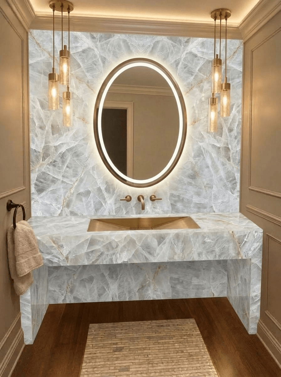Bathroom interior in no_style style — photo by GenRoom AI