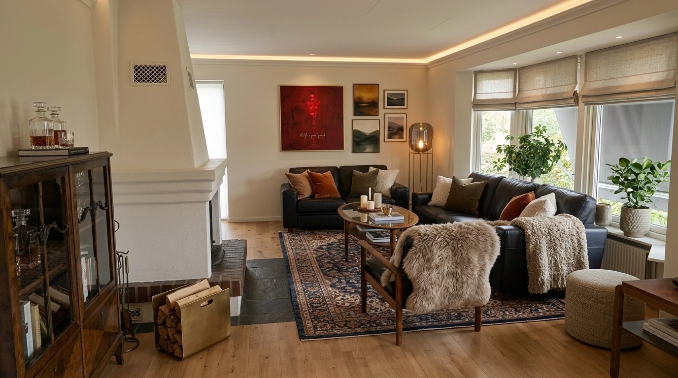 Interior design in Contemporary style — Living Room by GenRoom AI