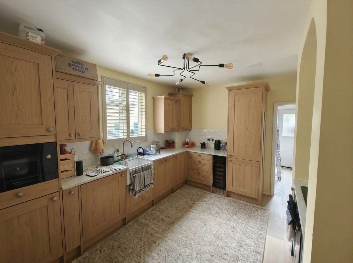Kitchen interior in no_style style — photo by GenRoom AI