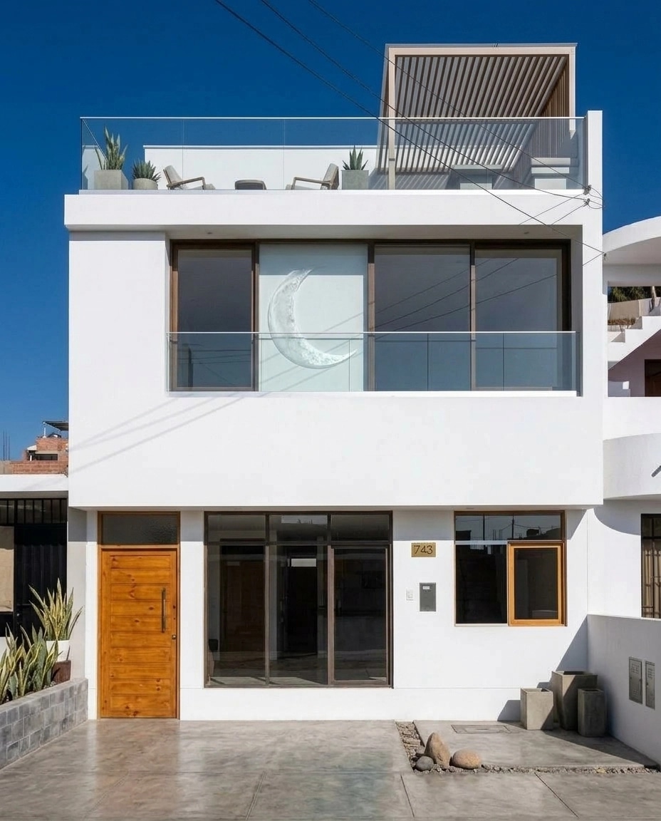 Minimalist Facade Facade design — facade photo by GenRoom AI