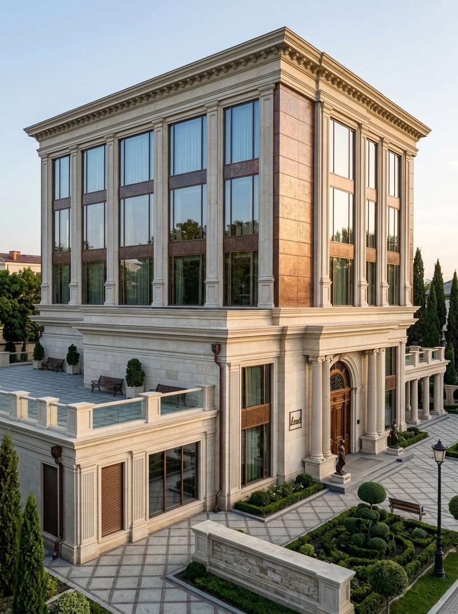 Classic Facade Facade design — facade photo by GenRoom AI