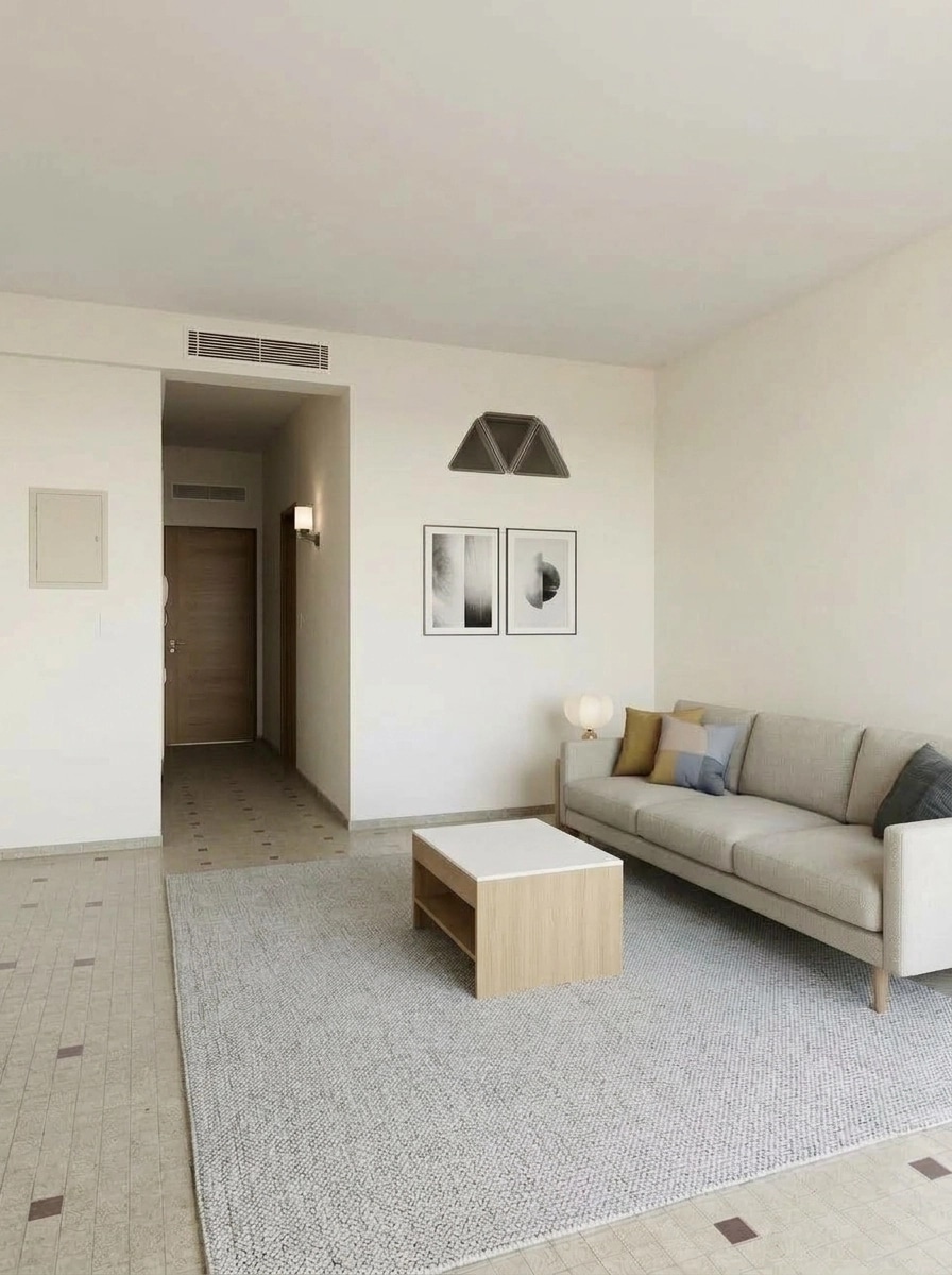 Scandinavian Living Room design — interior photo by GenRoom AI