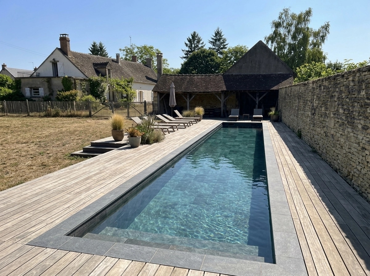 Yard design in no_style style — photo by GenRoom AI