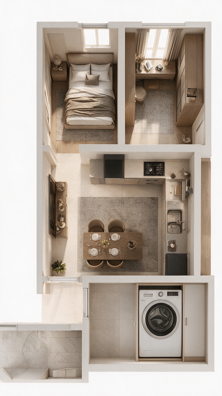 Interior design in Contemporary style — Living Room by GenRoom AI