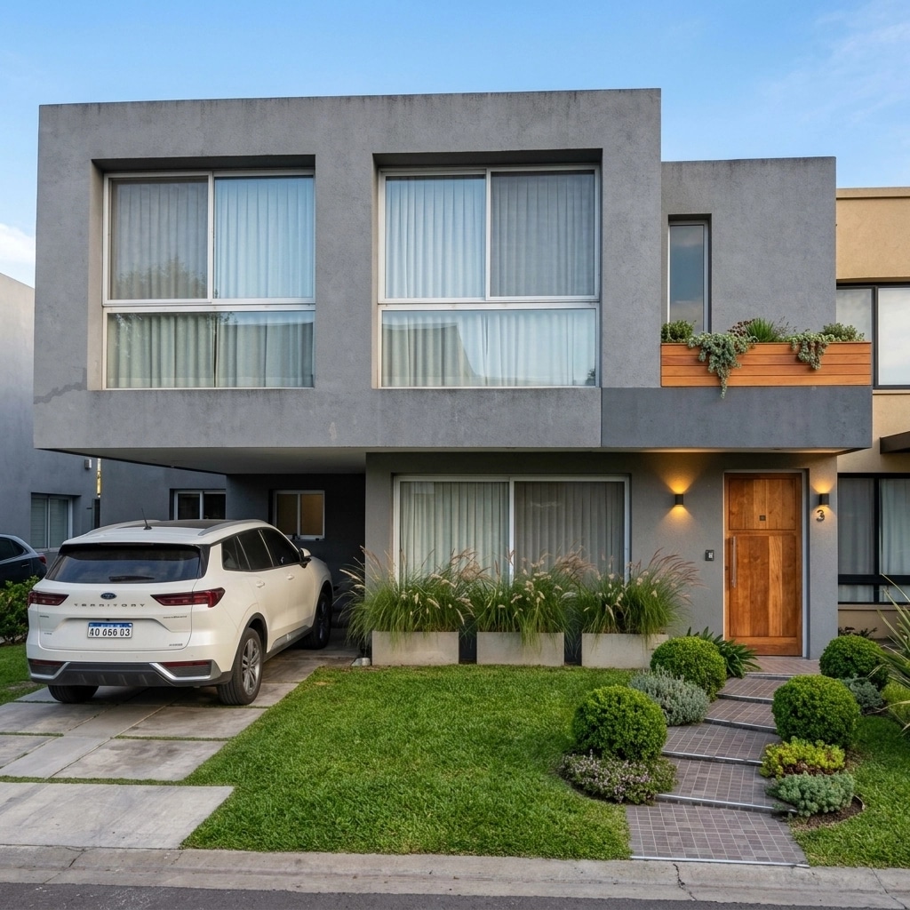 Contemporary Facade Facade design — facade photo by GenRoom AI