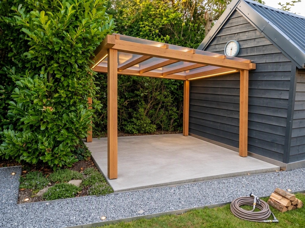 Landscape design in Contemporary Yard style — Yard by GenRoom AI