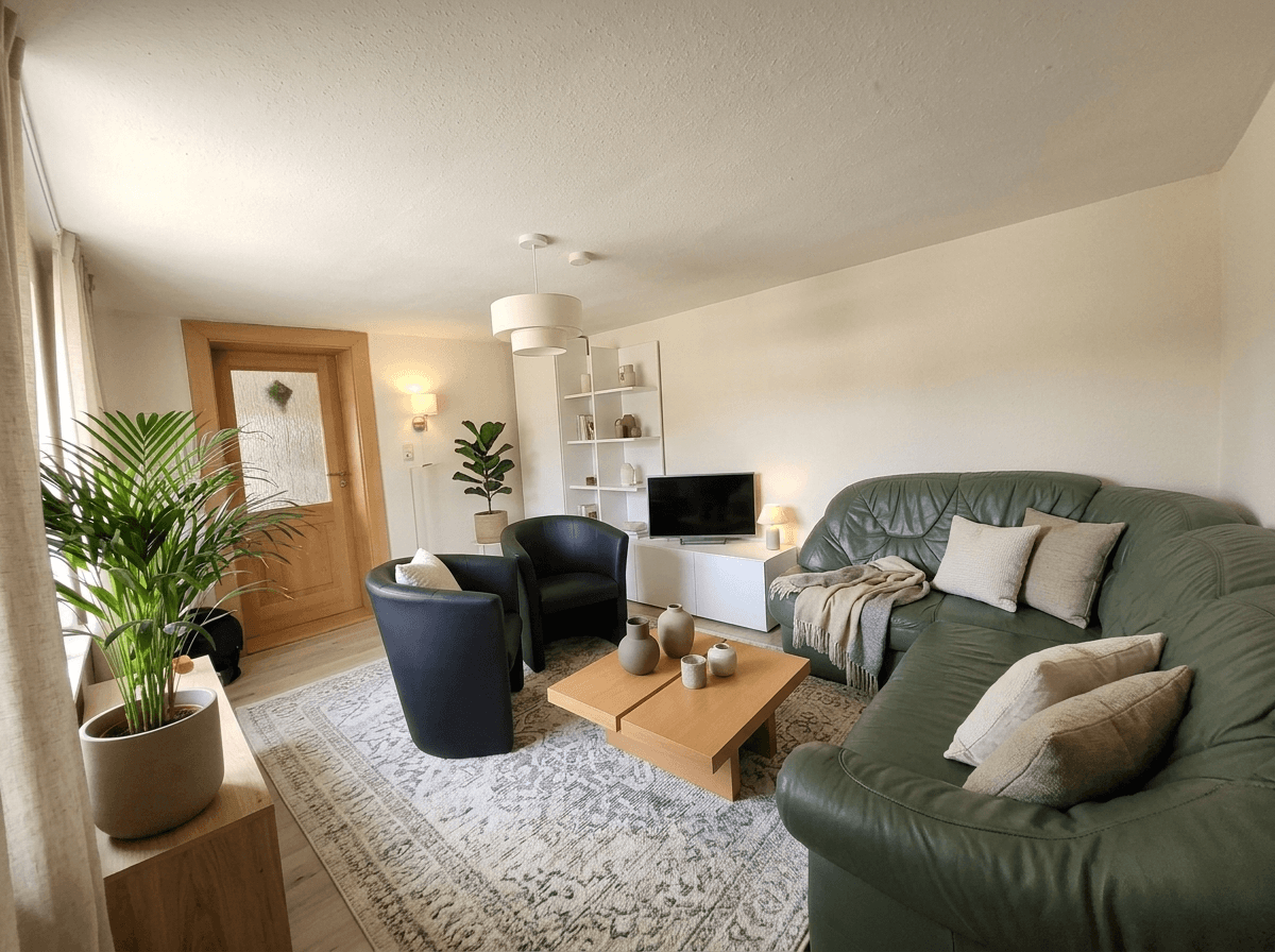 Interior design in Contemporary style — Living Room by GenRoom AI