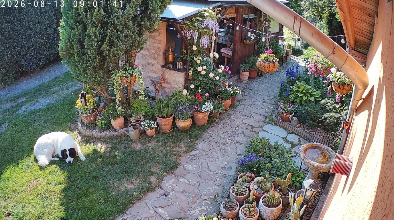 Country Rustic Garden Yard design — yard photo by GenRoom AI