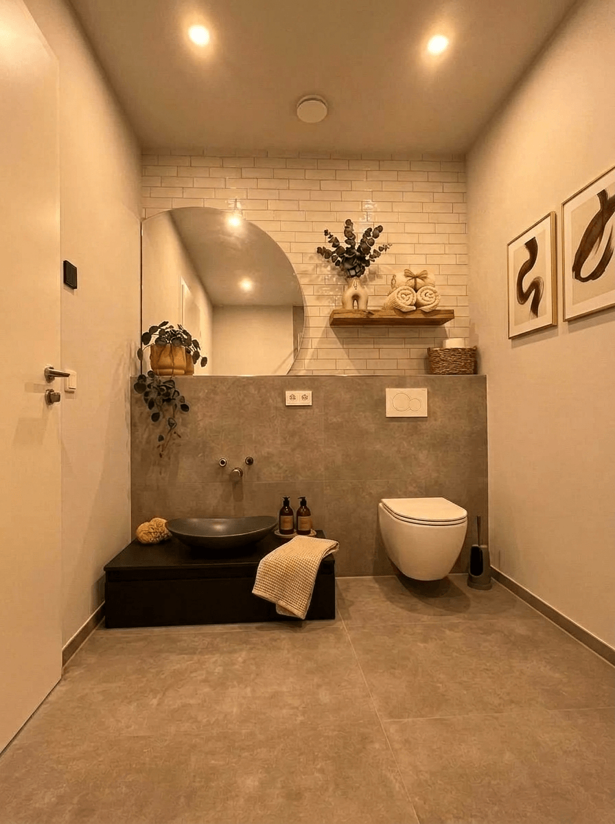 Bathroom interior in no_style style — photo by GenRoom AI