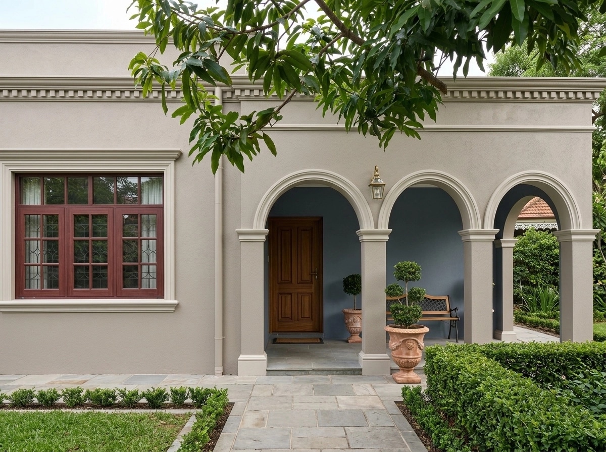 Classic Facade Facade design — facade photo by GenRoom AI