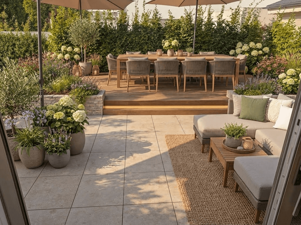 Yard design in no_style style — photo by GenRoom AI