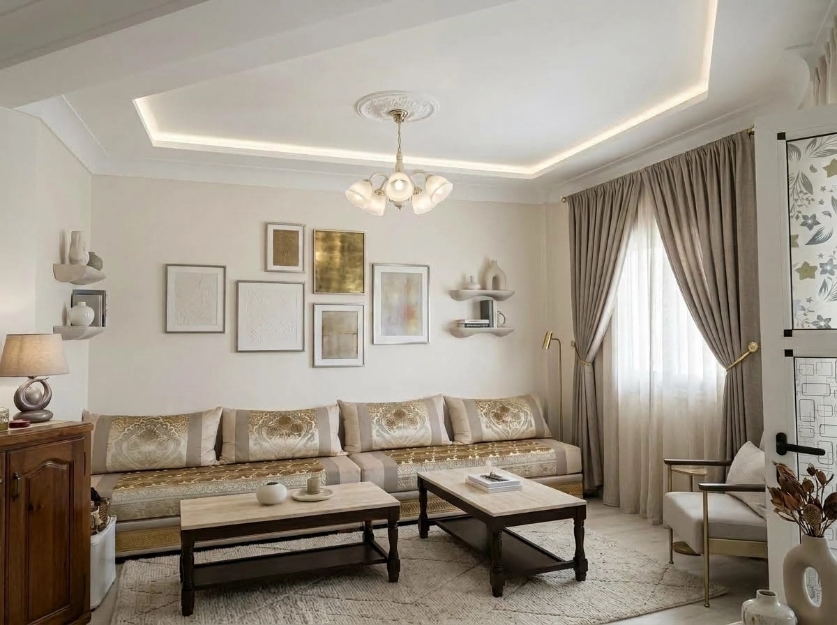 Interior design in Contemporary style — Living Room by GenRoom AI