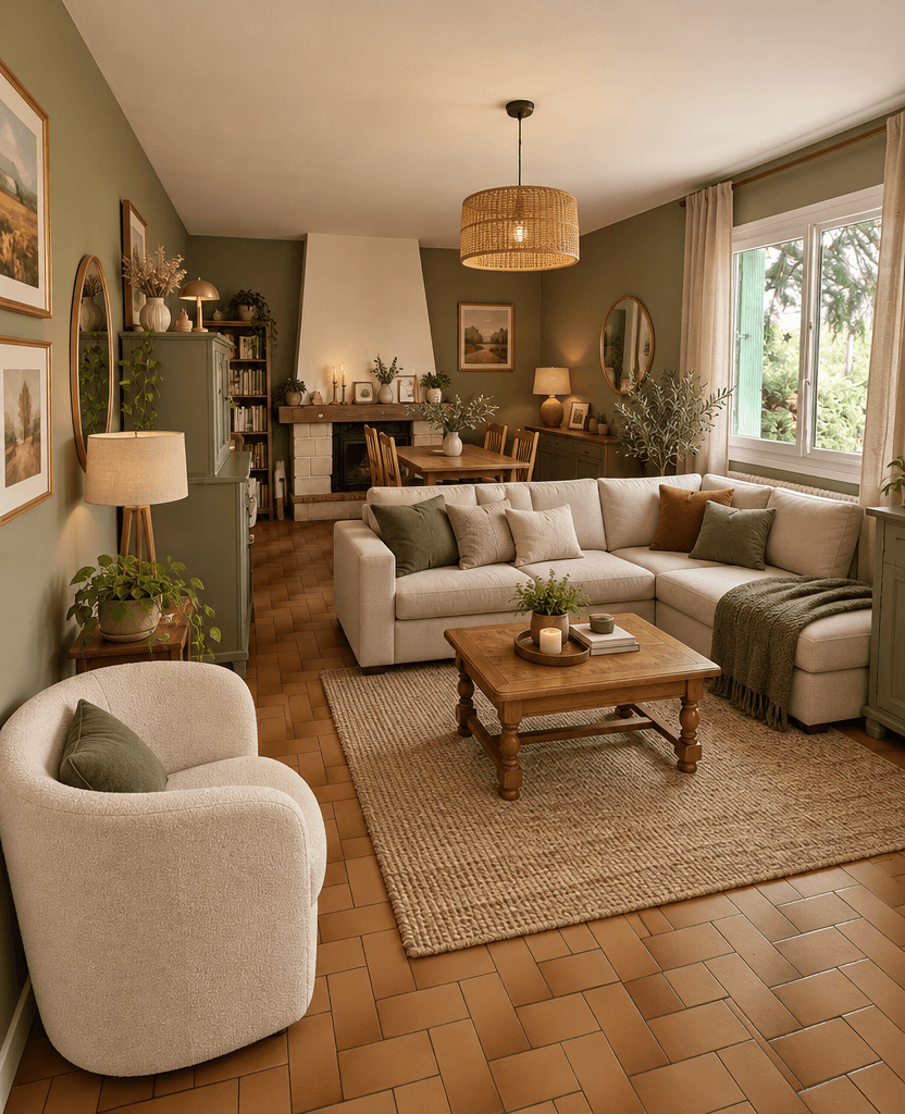 Scandinavian Living Room design — interior photo by GenRoom AI
