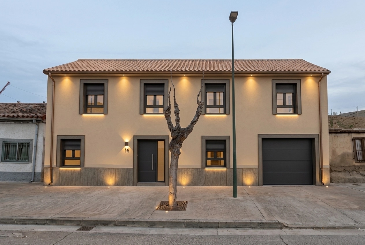 Facade design in Contemporary Facade style — Facade by GenRoom AI