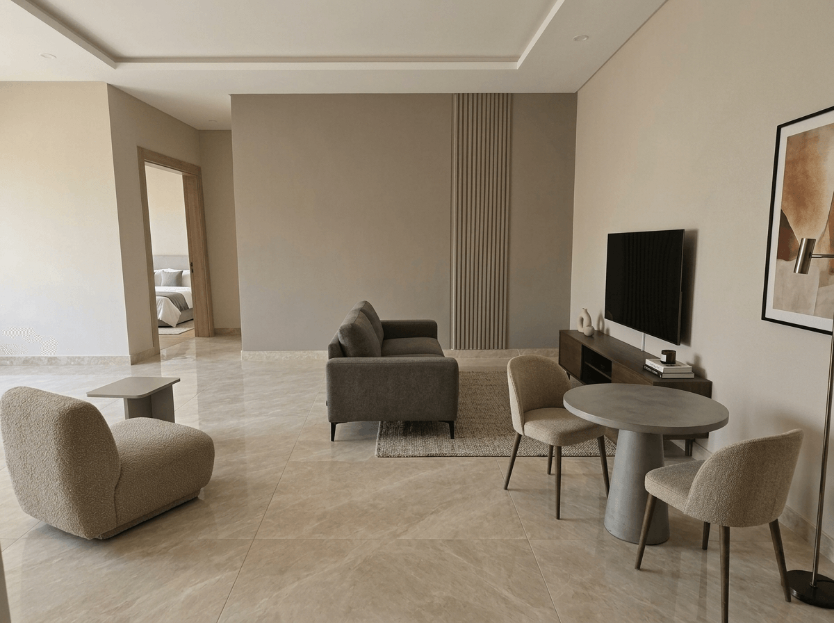 Interior design in Contemporary style — studio by GenRoom AI