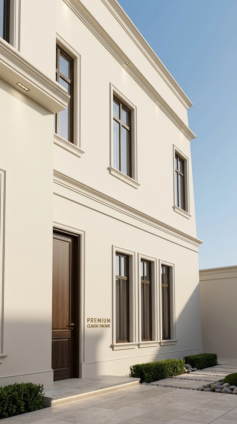 Classic Facade Facade design — facade photo by GenRoom AI