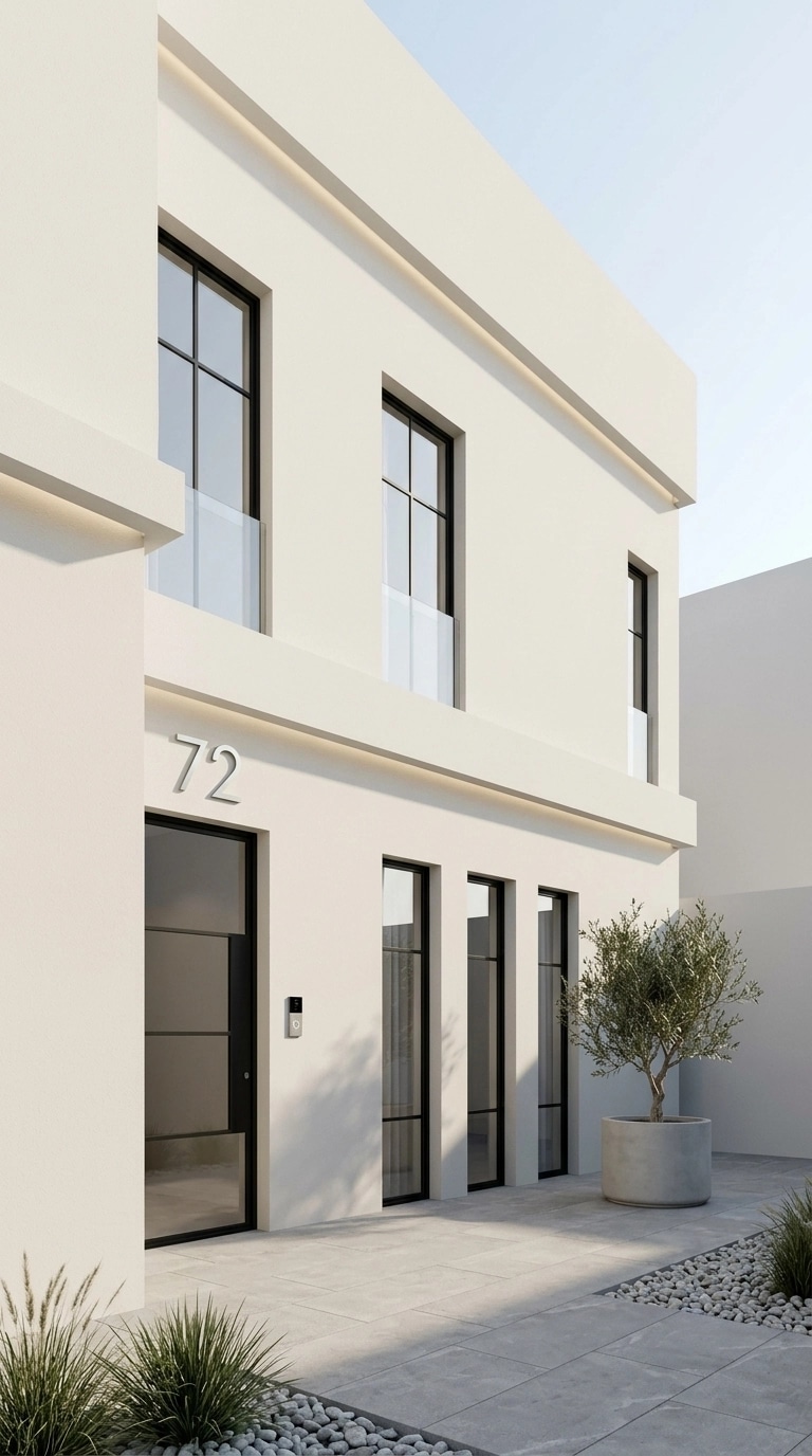 Minimalist Facade Facade design — facade photo by GenRoom AI