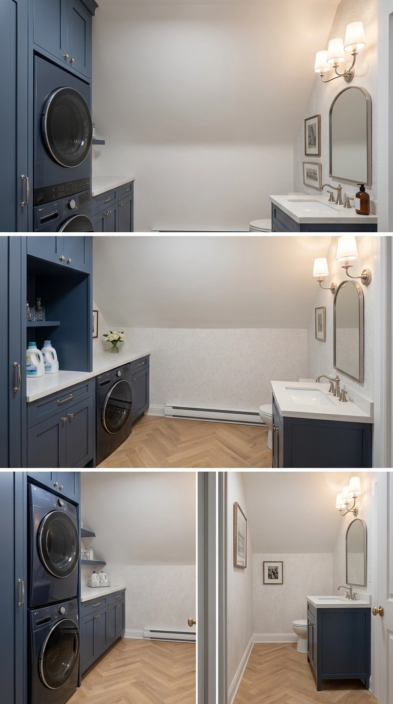 Interior design in Transitional style — Bathroom by GenRoom AI
