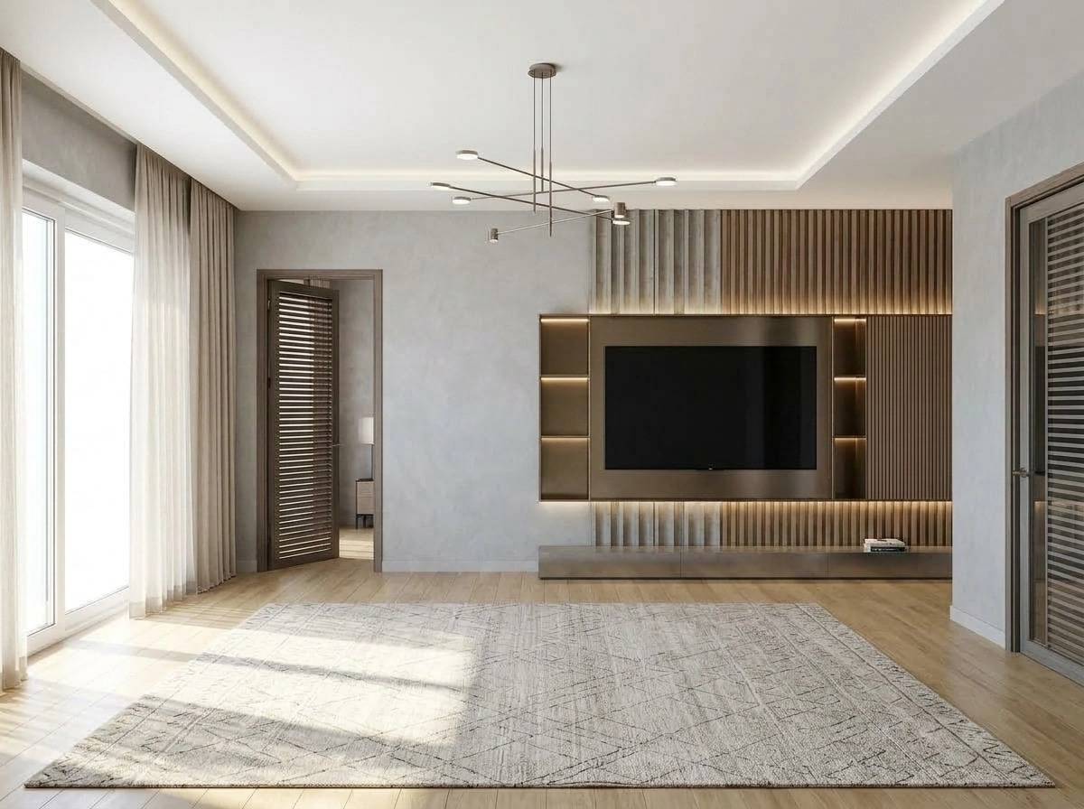 Interior design in Contemporary style — Living Room by GenRoom AI