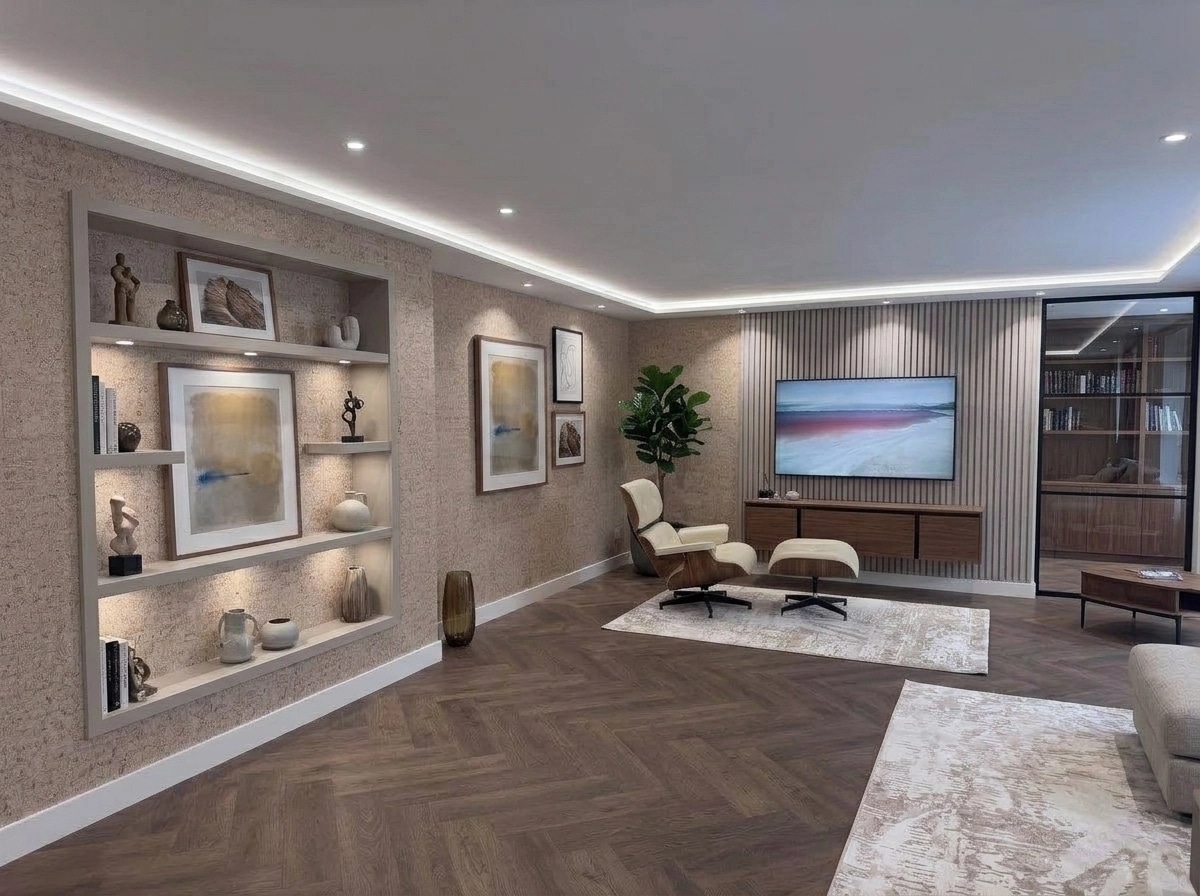 Office interior in no_style style — photo by GenRoom AI