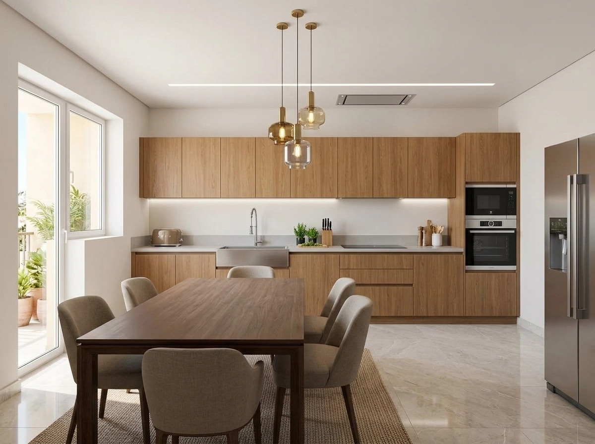 Kitchen interior in no_style style — photo by GenRoom AI