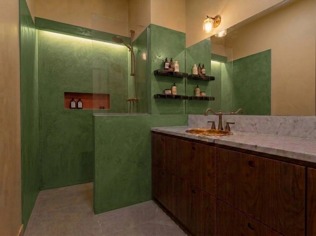 Bathroom interior in no_style style — photo by GenRoom AI