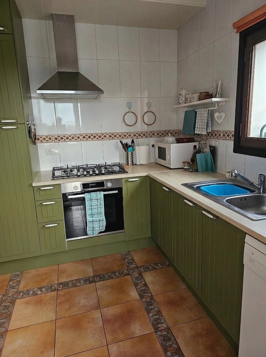 Kitchen interior in no_style style — photo by GenRoom AI