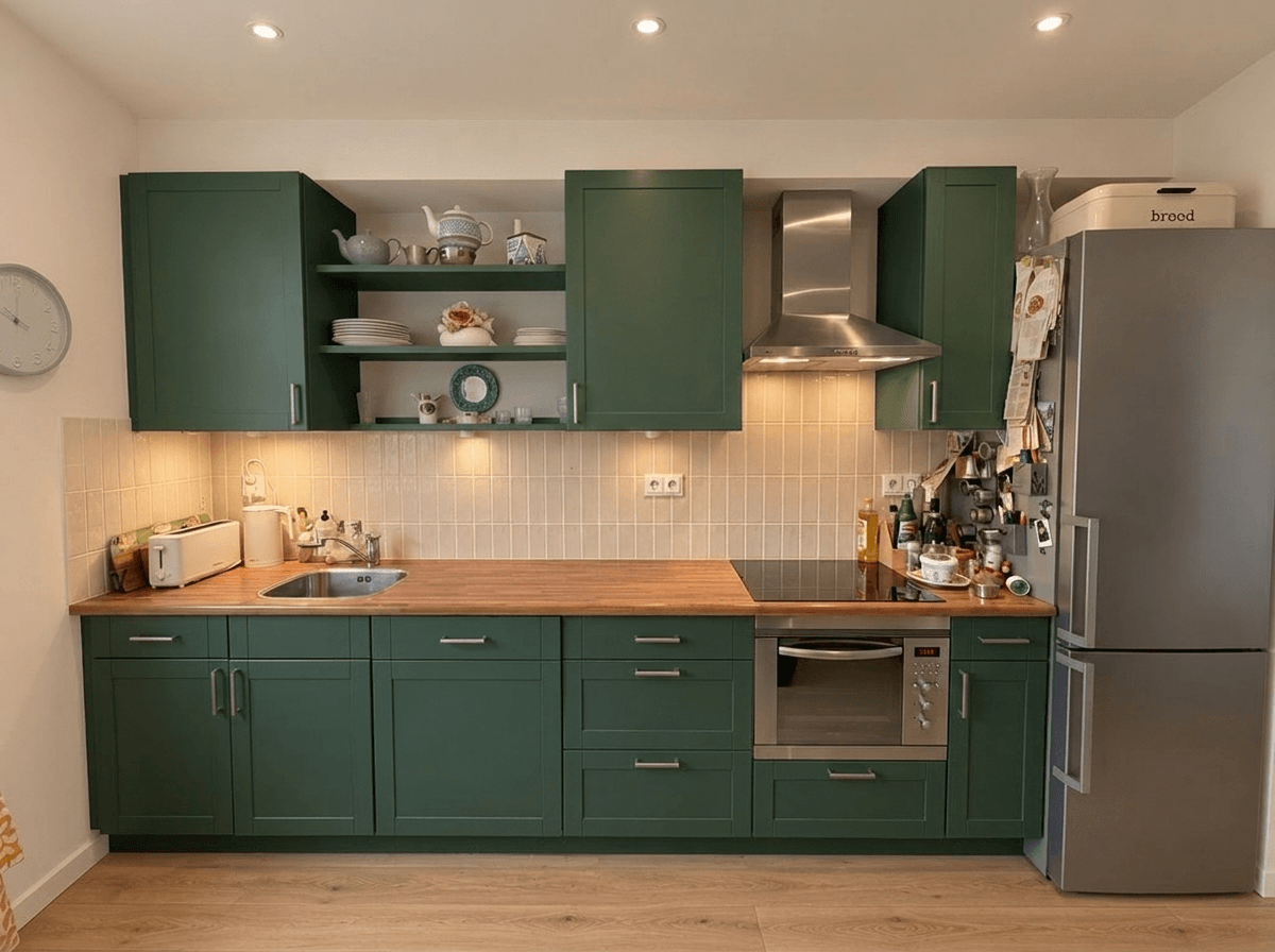 Interior design in Scandinavian style — Kitchen by GenRoom AI
