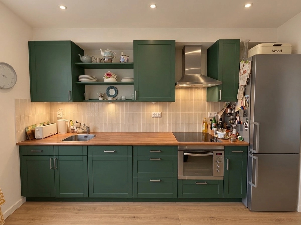 Interior design in Scandinavian style — Kitchen by GenRoom AI