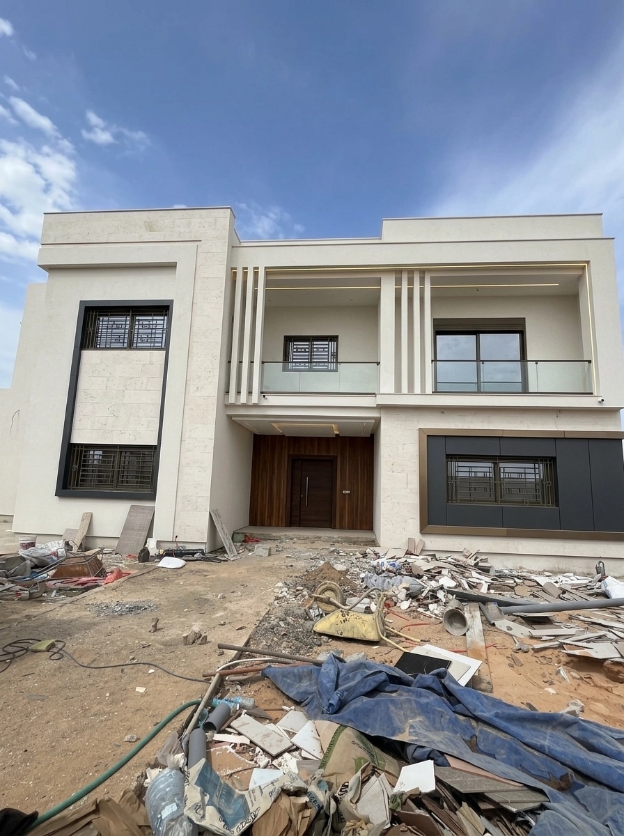 Contemporary Facade Facade design — facade photo by GenRoom AI