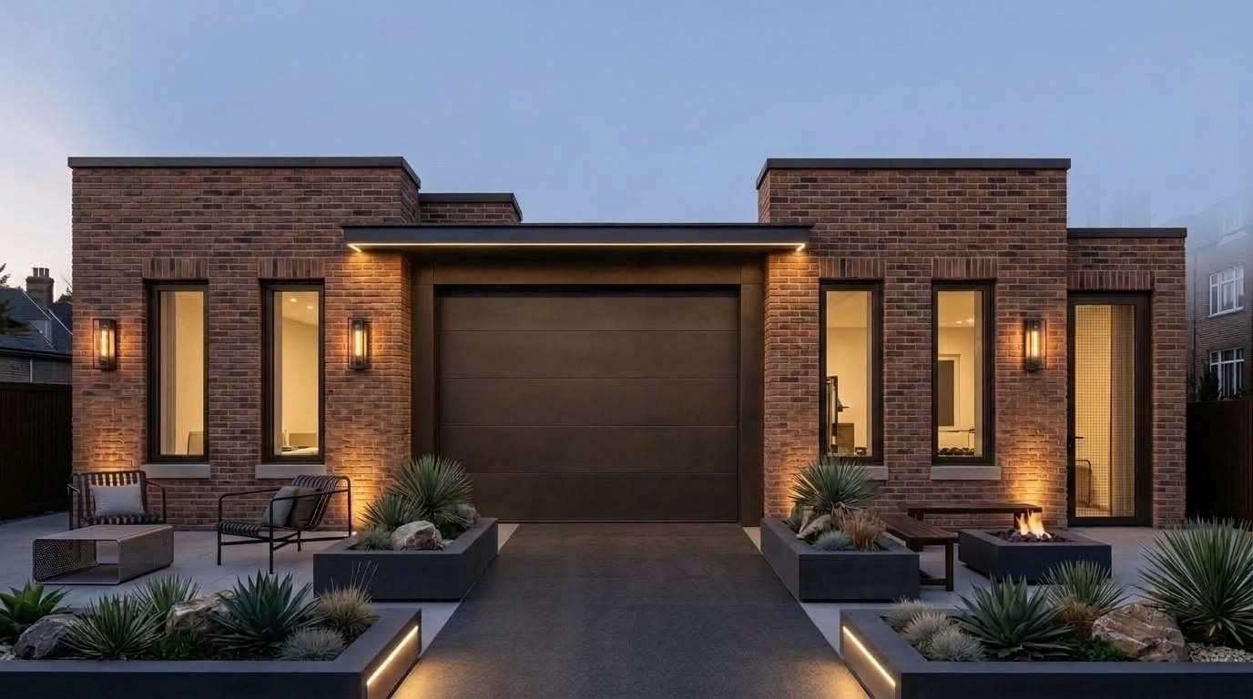 Contemporary Facade Facade design — facade photo by GenRoom AI