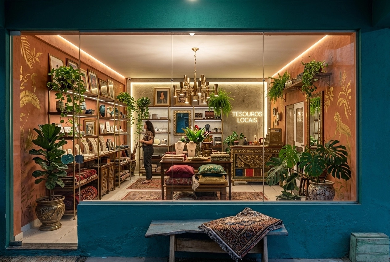 Interior design in Maximalist style — shop by GenRoom AI
