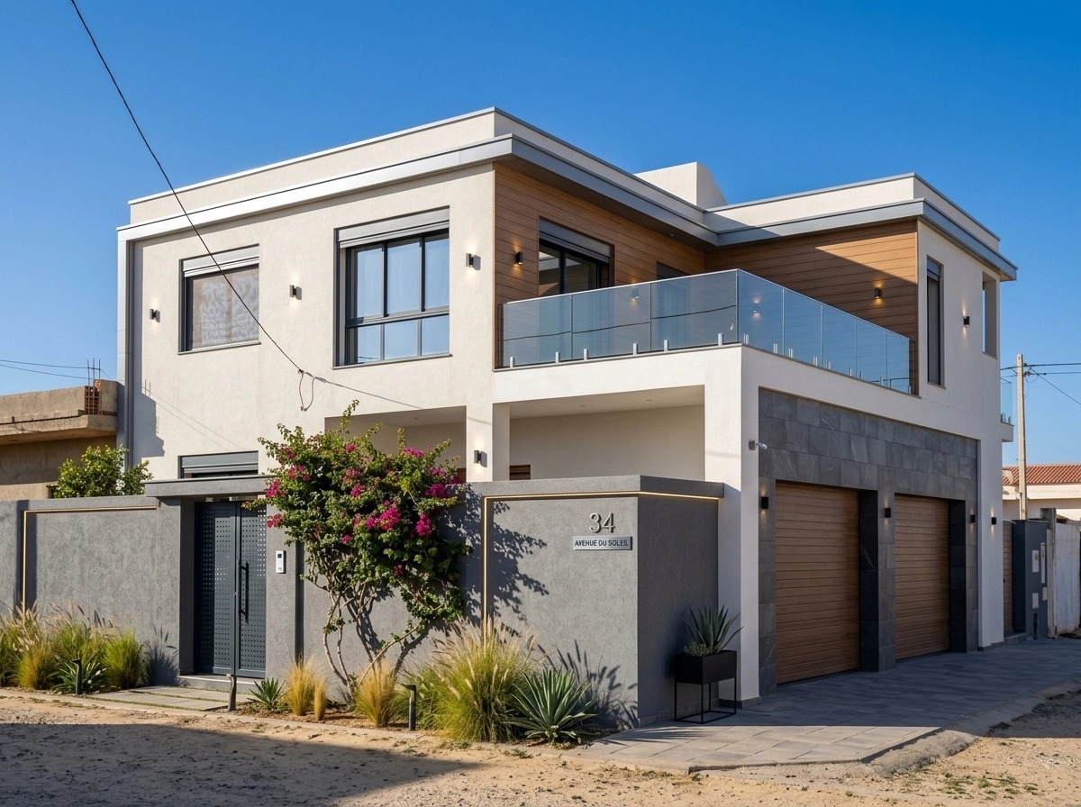 Contemporary Facade Facade design — facade photo by GenRoom AI