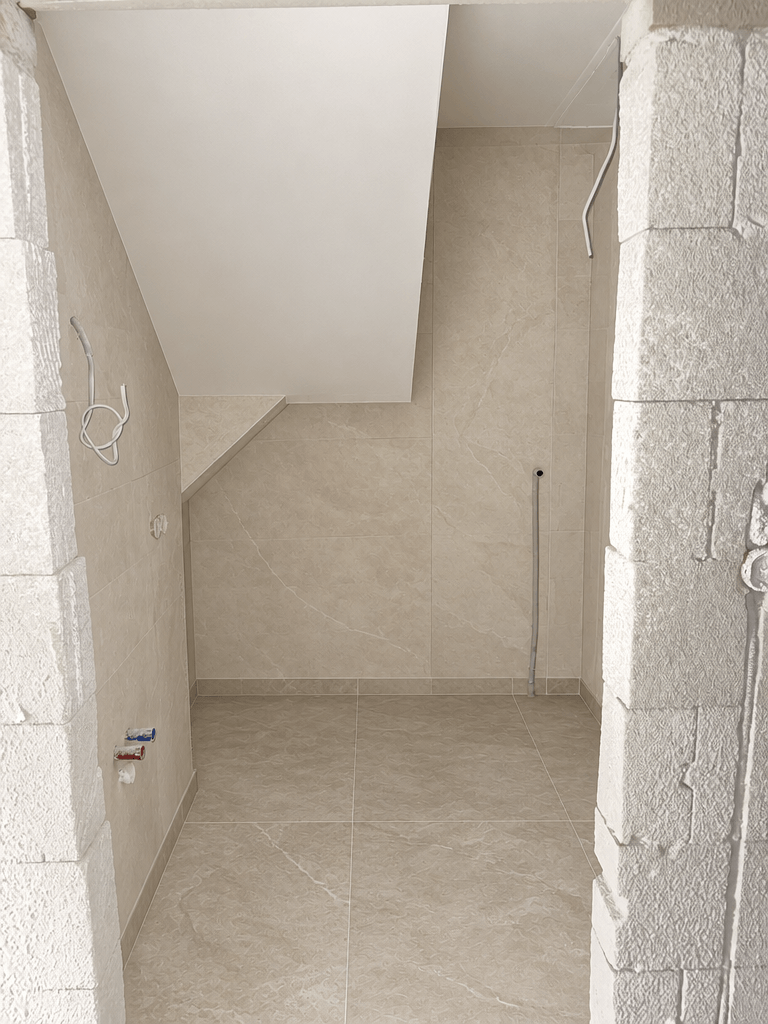 Interior design in Contemporary style — Bathroom by GenRoom AI