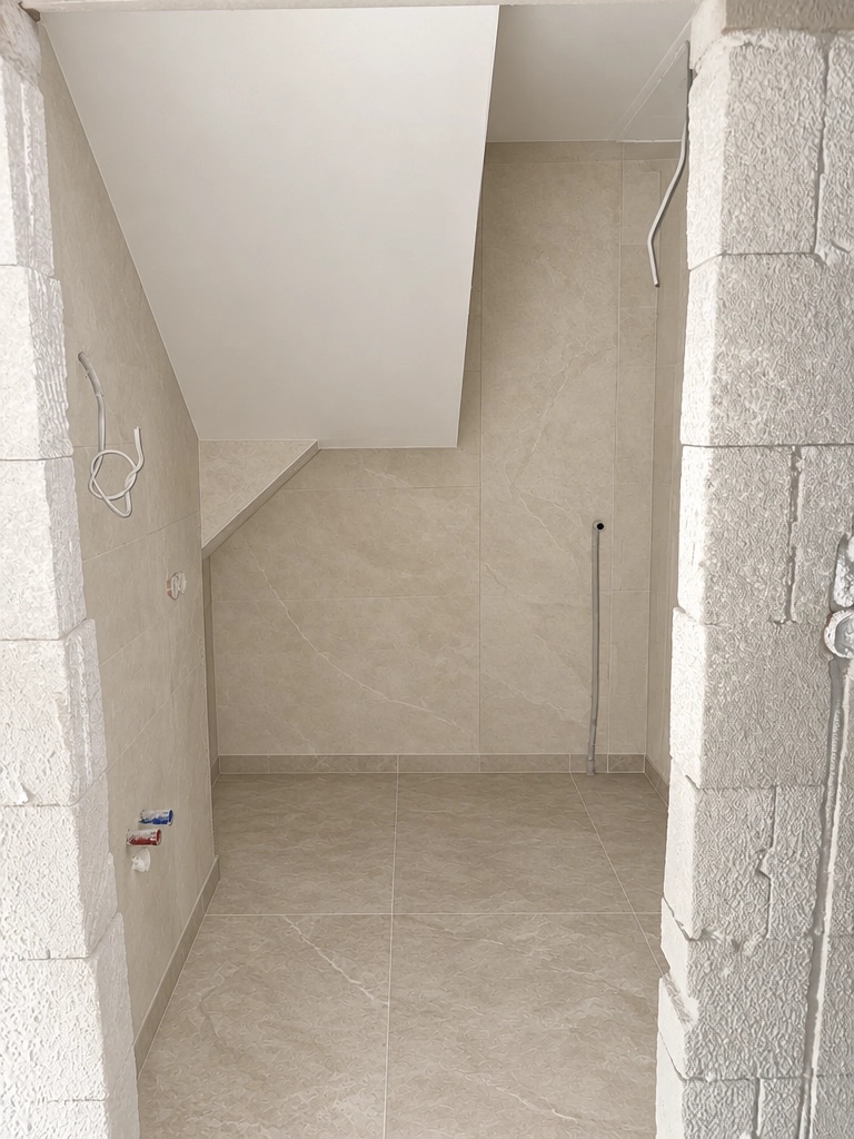 Contemporary Bathroom design — interior photo by GenRoom AI