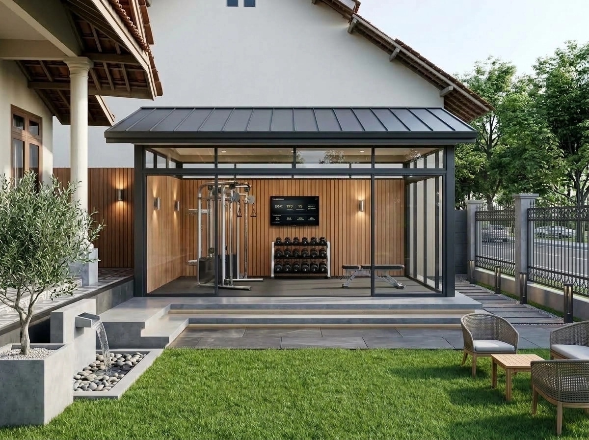 Contemporary Yard Yard design — yard photo by GenRoom AI