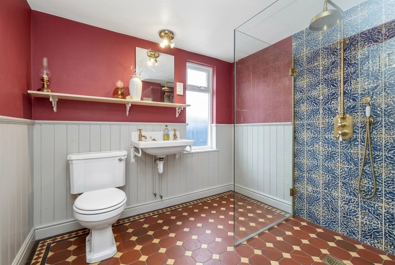 Bathroom interior in no_style style — photo by GenRoom AI