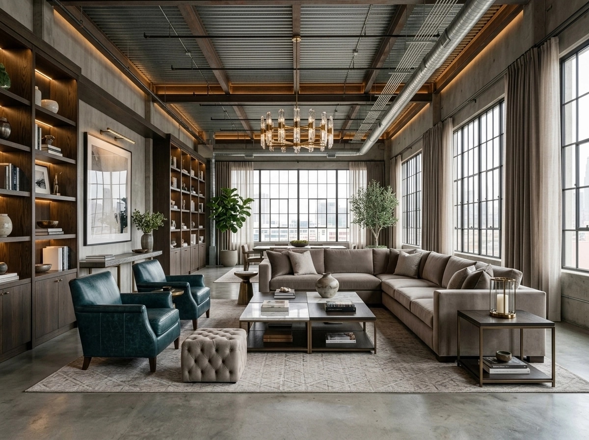Interior design in Transitional style — Living Room by GenRoom AI
