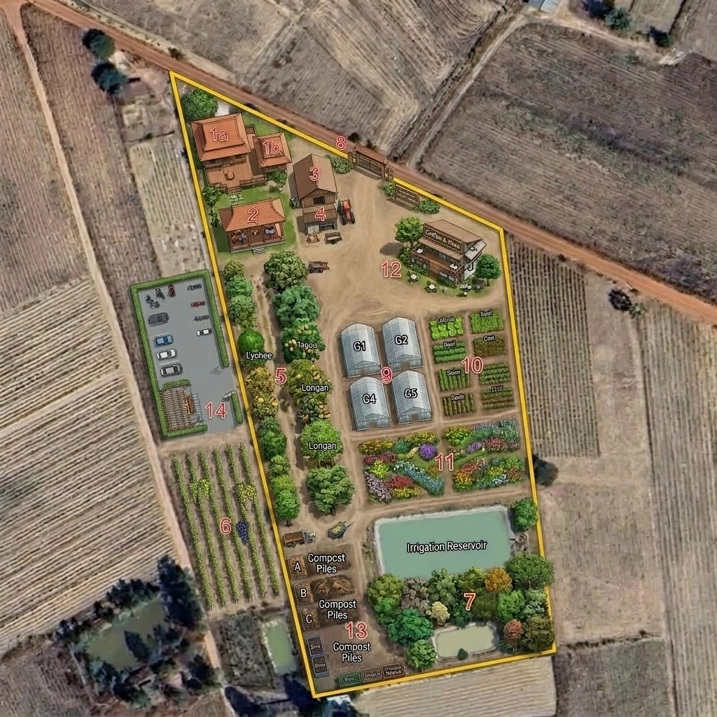 Yard design in no_style style — photo by GenRoom AI