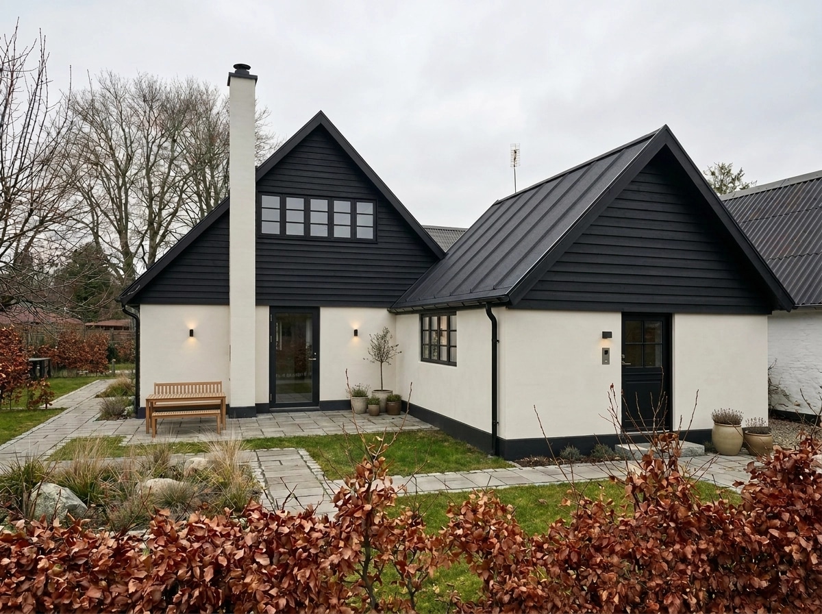 Scandinavian Facade Facade design — facade photo by GenRoom AI