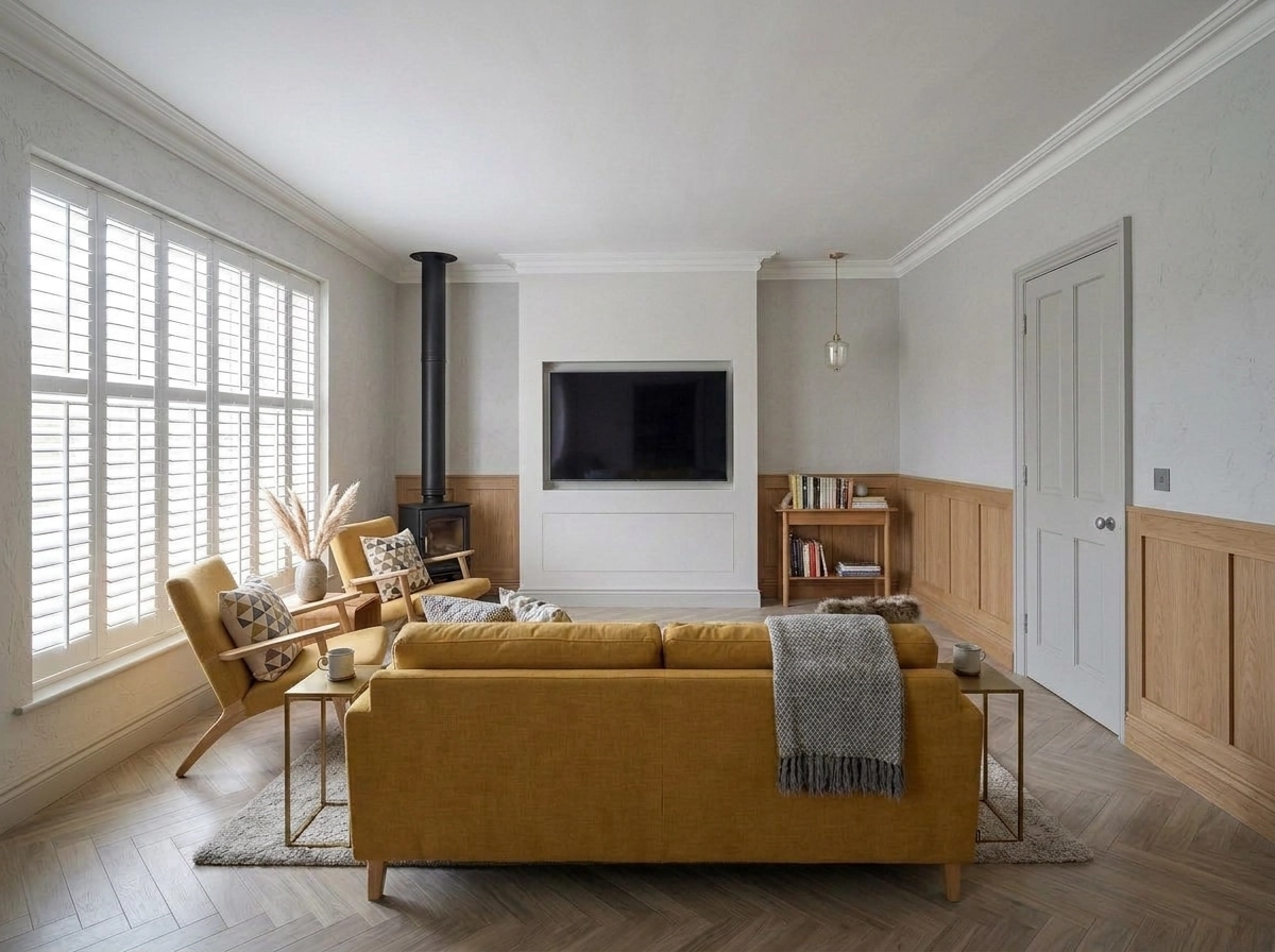 Scandinavian Living Room design — interior photo by GenRoom AI