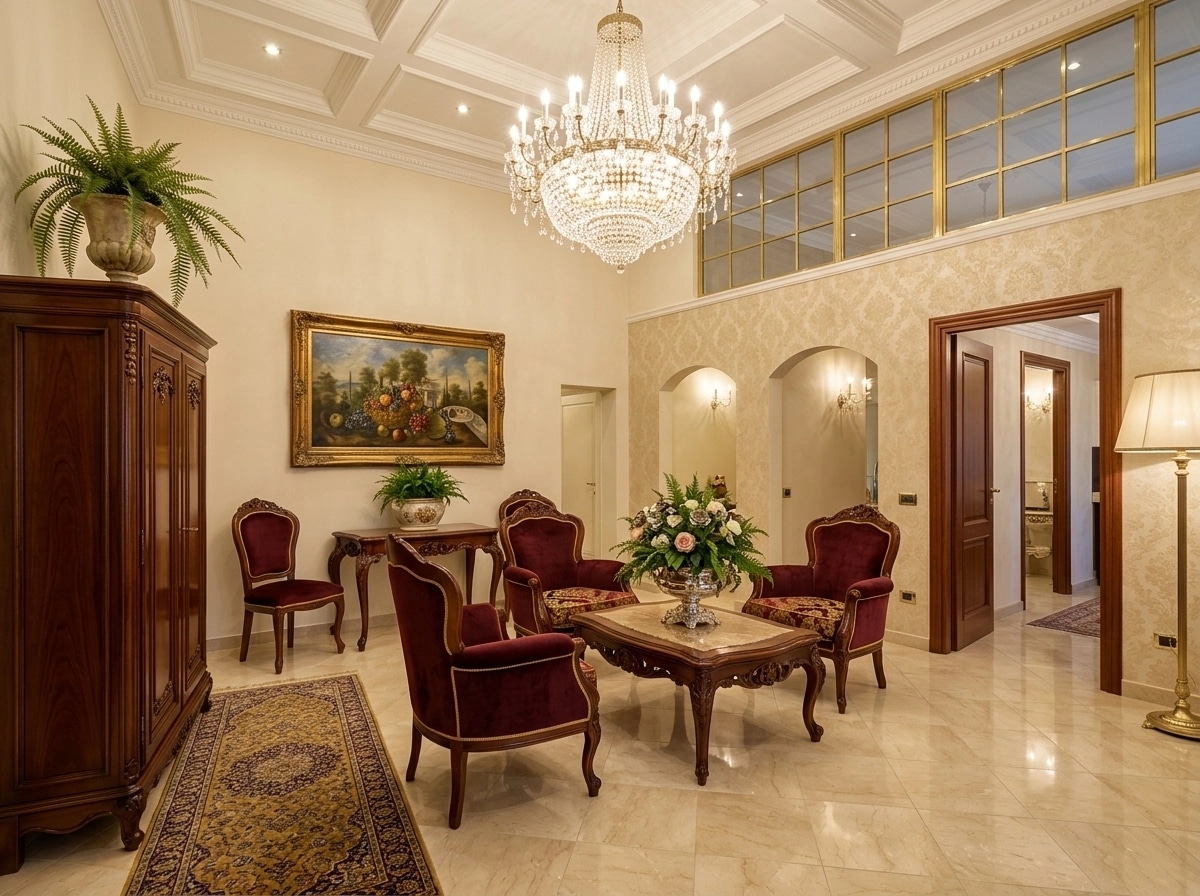 Interior design in Classic style — Living Room by GenRoom AI