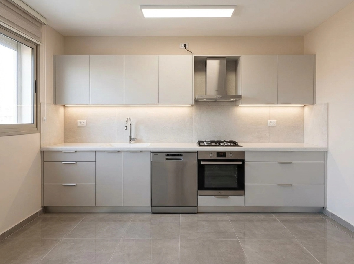 Kitchen interior in no_style style — photo by GenRoom AI